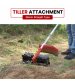 Balwaan Tiller Attachment 26mm Straight Type (Silver)